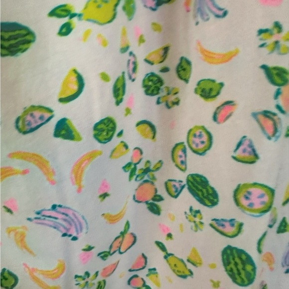 Lilly Pulitzer La Fortuna Off Shoulder Top Womens Medium Lil Juicy Fruit  M - Picture 5 of 8